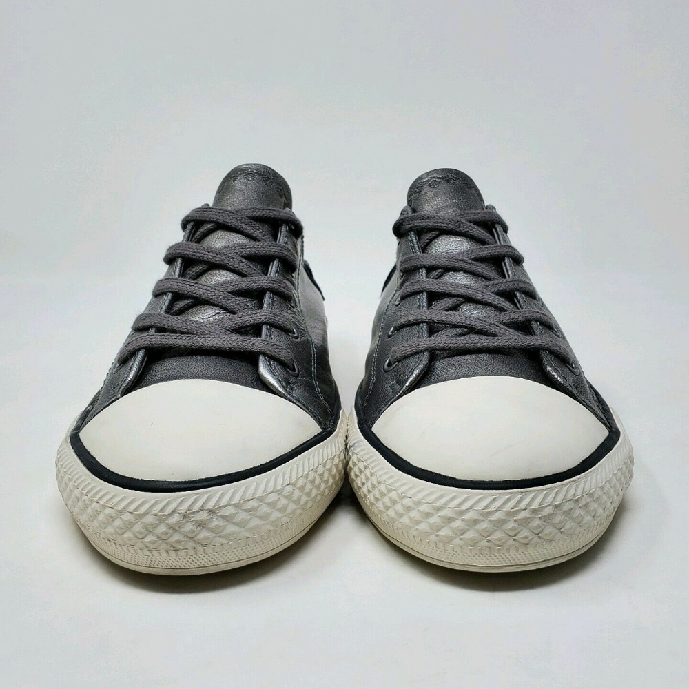 ASH Limited Womens Sneakers Silver Gray Virgo Lace - Picture 3 of 7
